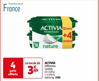Auchan ACTIVIA offre