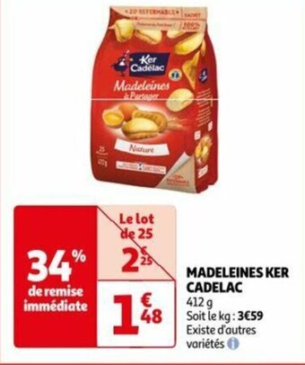 Auchan MADELEINES KER CADELAC offre