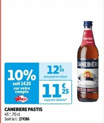 Auchan CANEBIERE PASTIS offre