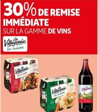 Auchan SUR LA GAMME DE VINS offre