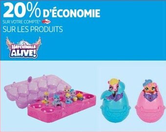 Auchan SUR VOTRE COMPTE SUR LES PRODUITS offre