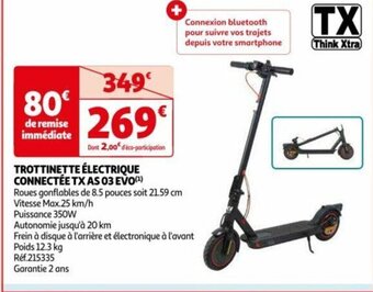 Auchan TROTTINETTE ÉLECTRIQUE offre