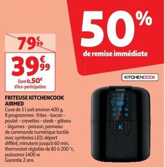 Auchan FRITEUSE KITCHENCOOK AIRMED offre