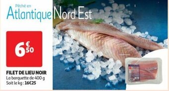 Auchan FILET DE LIEU NOIR offre
