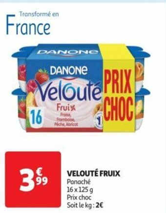 Auchan VELOUTÉ FRUIX offre
