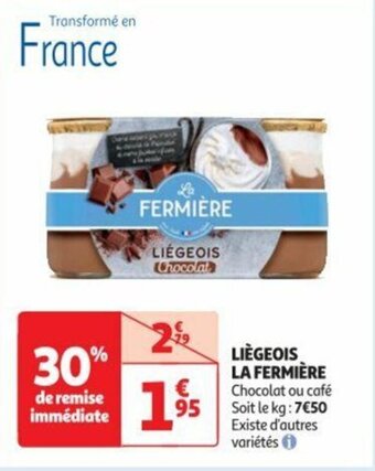 Auchan LIÈGEOIS LA FERMIÈRE offre