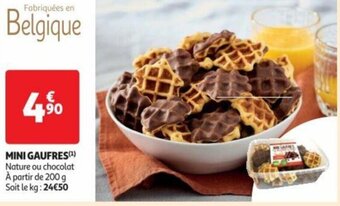 Auchan MINI GAUFRES offre