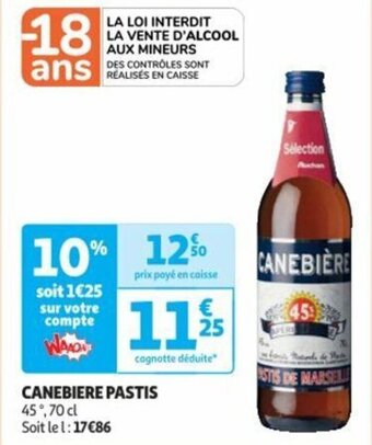 Auchan CANEBIERE PASTIS offre