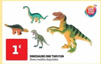 Auchan DINOSAURE ONE TWO FUN offre