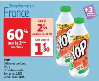 Auchan YOP offre