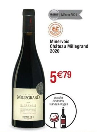 Minervois ChĂąteau Millegrand 2020