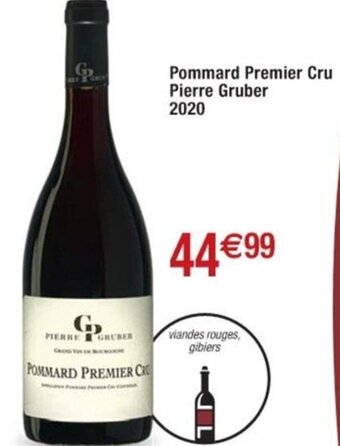 Cora x Carrefour Pommard Premier Cru Pierre Gruber 2020 offre