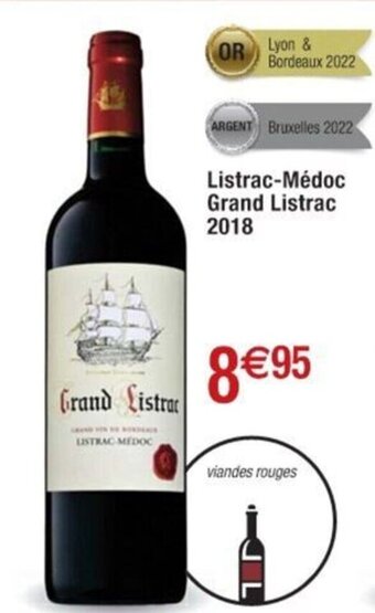 Cora x Carrefour Listrac-Médoc Grand Listrac 2018 offre