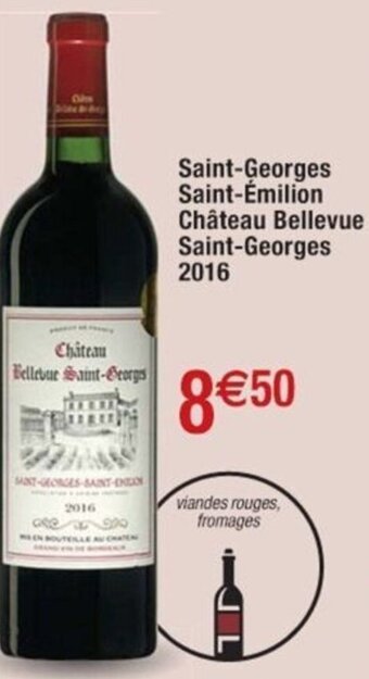 Cora x Carrefour Saint-Georges Saint-Émilion Château Bellevue Saint-Georges offre