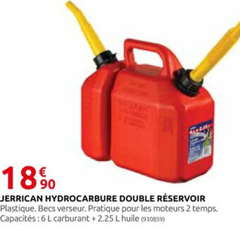 JERRICAN HYDROCARBURE DOUBLE RĂSERVOIR