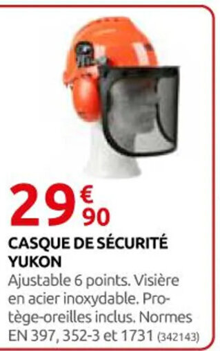 Rural Master CASQUE DE SÉCURITÉ YUKON offre