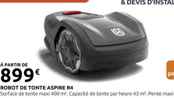 Rural Master ROBOT DE TONTE ASPIRE R4 offre