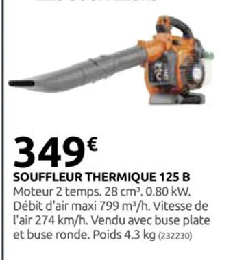 Rural Master SOUFFLEUR THERMIQUE 125 B offre