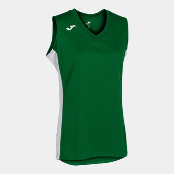 Decathlon Débardeur sans manches basket-ball femme joma cancha iii vert blanc offre
