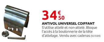 Rural Master ANTIVOL UNIVERSEL COIFFANT offre