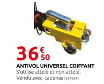 Rural Master ANTIVOL UNIVERSEL COIFFANT offre