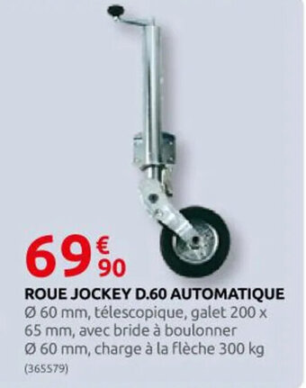 Rural Master ROUE JOCKEY D.60 AUTOMATIQUE offre