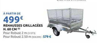 Rural Master REHAUSSES GRILLAGÉES H. 60 CM (5) offre