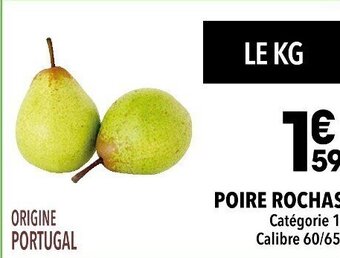 Supeco POIRE ROCHAS offre