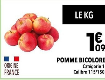 Supeco POMME BICOLORE offre