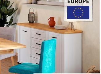 Conforama Buffet 2 portes 4 tiroirs offre