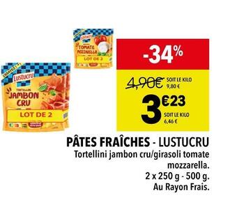 Lustucru pĂątes fraĂźches