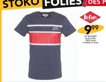 Stokomani Lee cooper le tee-shirt offre