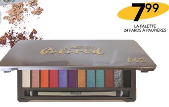 Stokomani Miss cop la palette 24 fards à paupières offre