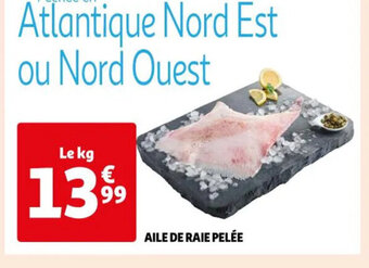 Auchan Supermarché AILE DE RAIE PELÉE offre