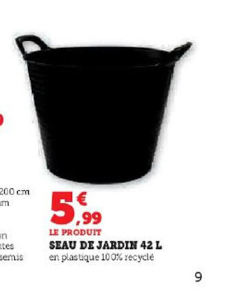Hyper U SEAU DE JARDIN offre