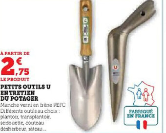 Hyper U PETITS OUTILS U ENTRETIEN offre