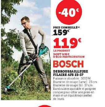 DEBROUSSAILLEUSE FILAIRE AFS 23-37