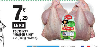 E.Leclerc Express POUSSINS MAISON RIHN offre