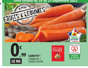 E.Leclerc Express CAROTTE offre