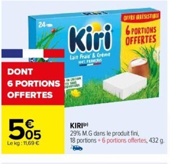 Carrefour Kiri offre