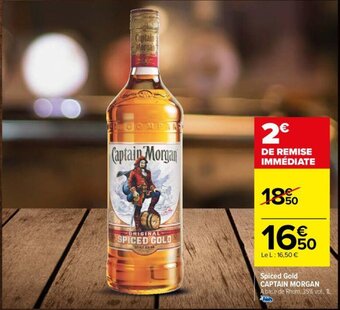 Carrefour Spiced Gold CAPTAIN MORGAN offre
