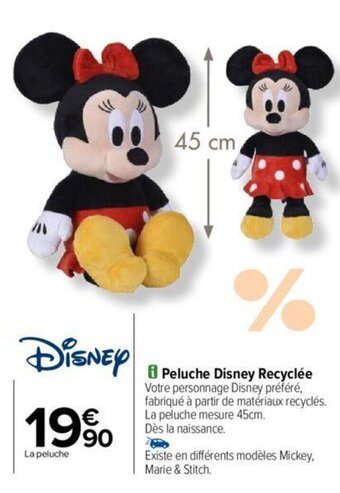 Carrefour i Peluche Disney Recyclée offre