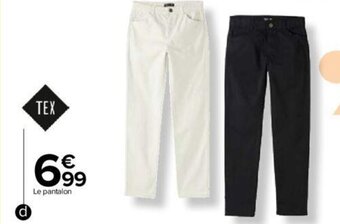 Carrefour Pantalon Garcon offre