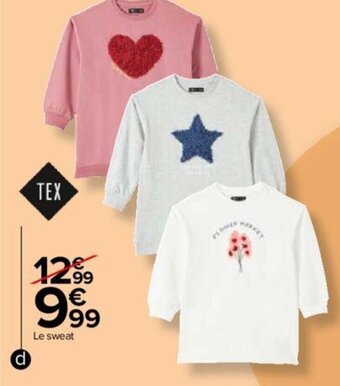Carrefour Sweat Fille offre