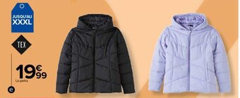 Carrefour Parka Matelassee Femme offre