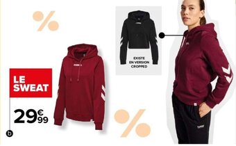 Carrefour Sweat Femme offre