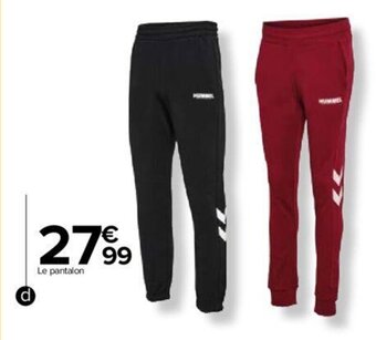Carrefour Pantalon Jogging Femme ou homme offre