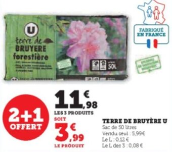 Super U TERRE DE BRUYÈRE U offre