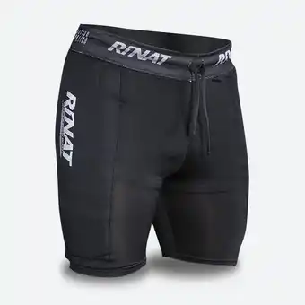 Decathlon Pantalon de gardien de but adulte rinat short under guard noir/argent offre