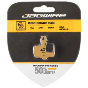 Decathlon Plaquette de frein jagwire pro semi-metallic disc brake pad srd offre